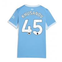 Manchester City Abdukodir Khusanov #45 Hemmatröja Dam 2026-27 Kortärmad